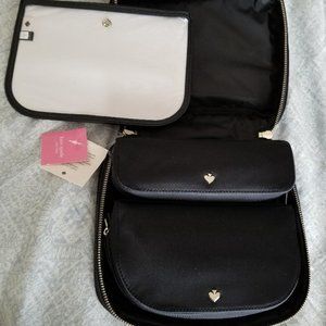 Kate Spade  Cosmetic Travel 4 different pouch case set   New With Tags